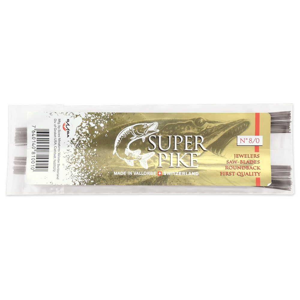 Super Pike® Swiss Saw Blades - 2/0, 1 Dozen