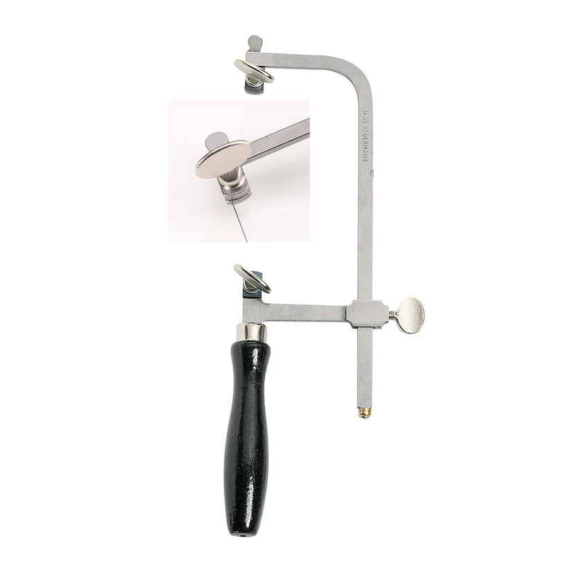 [187-1159] Jeweler's Small Adjustable Saw Frame