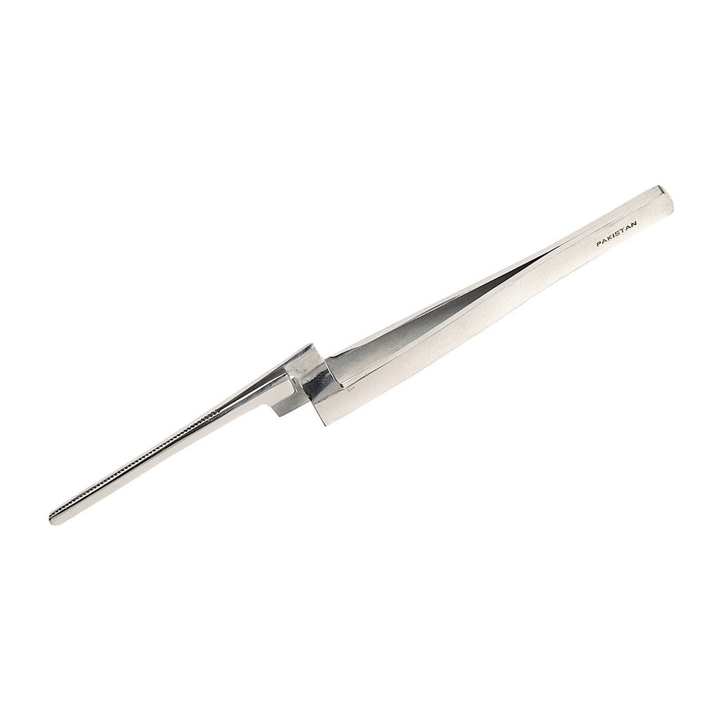 [195-0325] Cross-Locking Tweezers, Stand-Up