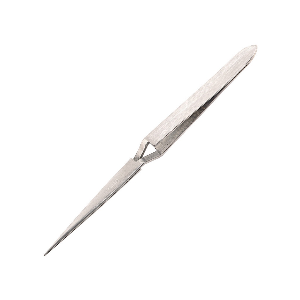 [195-1450] Cross-Locking Pointed 6-1/2" Tweezers