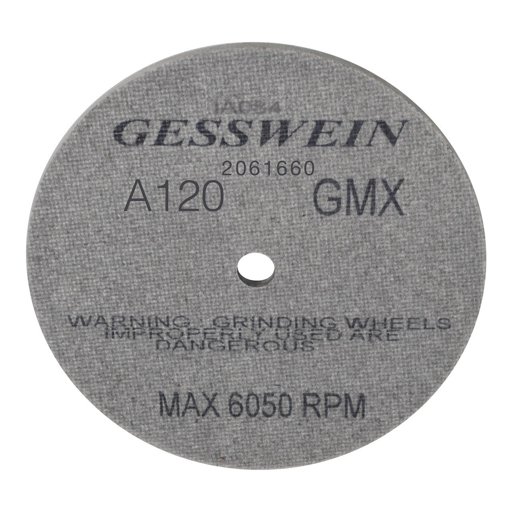 [206-1660] 6" x 1/4" GMX Wheel 120 Grit