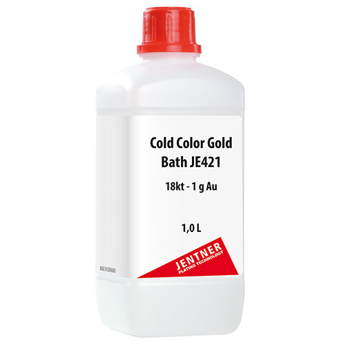 [210-0912] Jentner Cold Color Yellow Gold Bath 18K 1 Liter