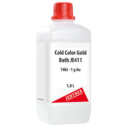 [210-0913] Jentner Cold Color Yellow Gold Bath 14K 1 Liter