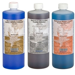 EarthGold Plating Solution 18K Yellow 1 Quart