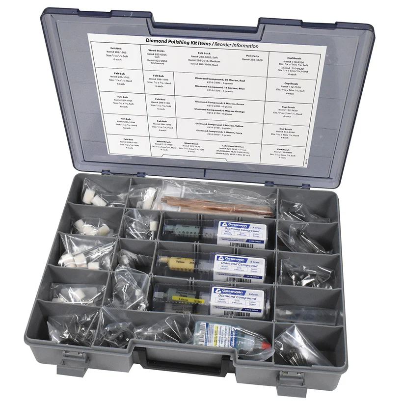 [216-0001] Gesswein® Diamond Polishing Kit