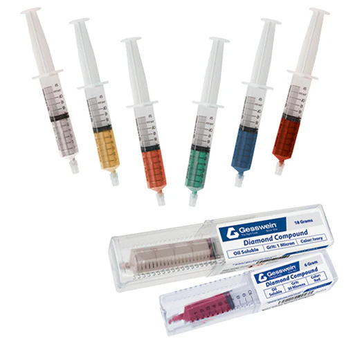 [216-0250] Gesswein® Diamond Compound, Oil Soluble - 15, Blue, Medium, 1g