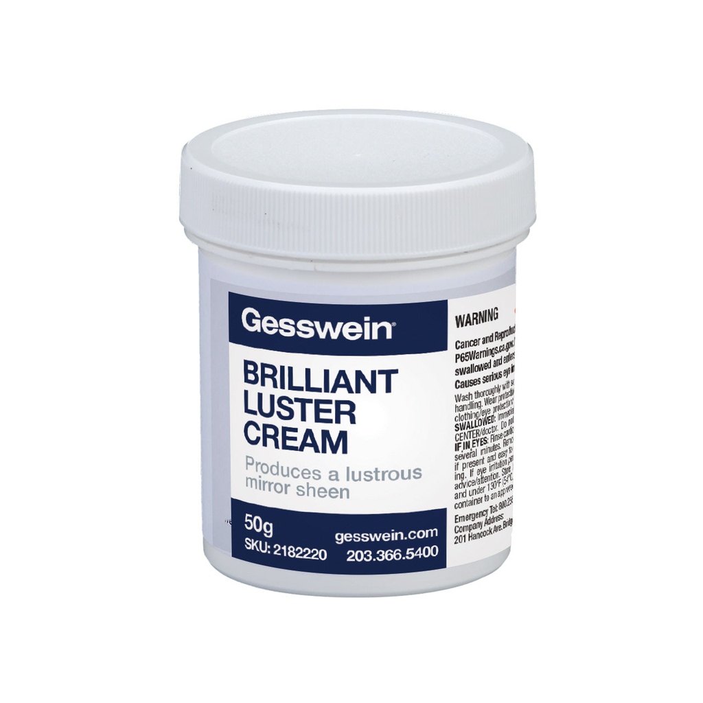 Brilliant Luster Cream - Box of 24 Jars (50g each)