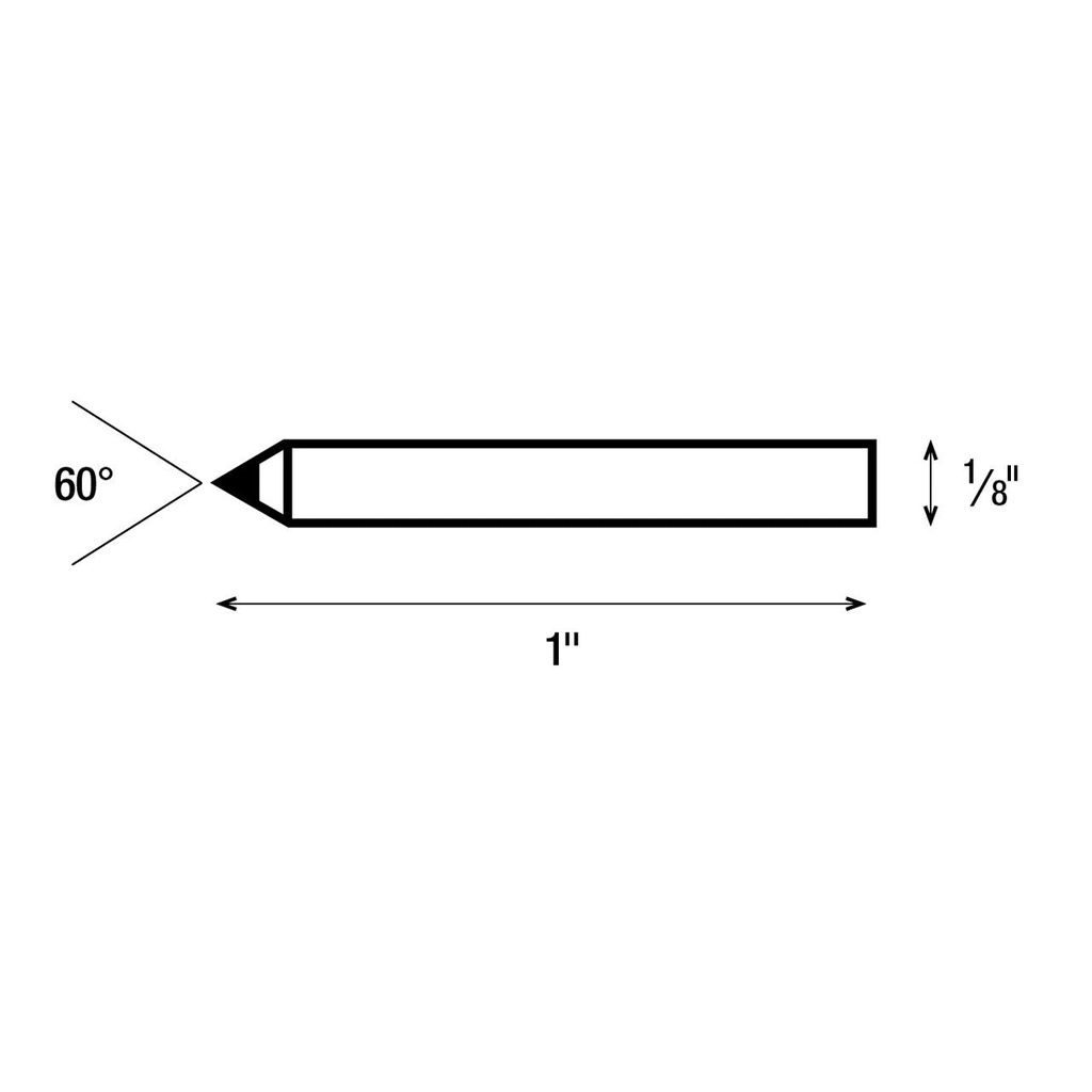 [220-0550] Diamond Phono Points - 60°