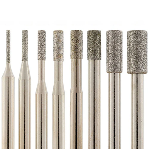[226-1283] Diamond Burs, 1/8" Shank - 30-Piece Set