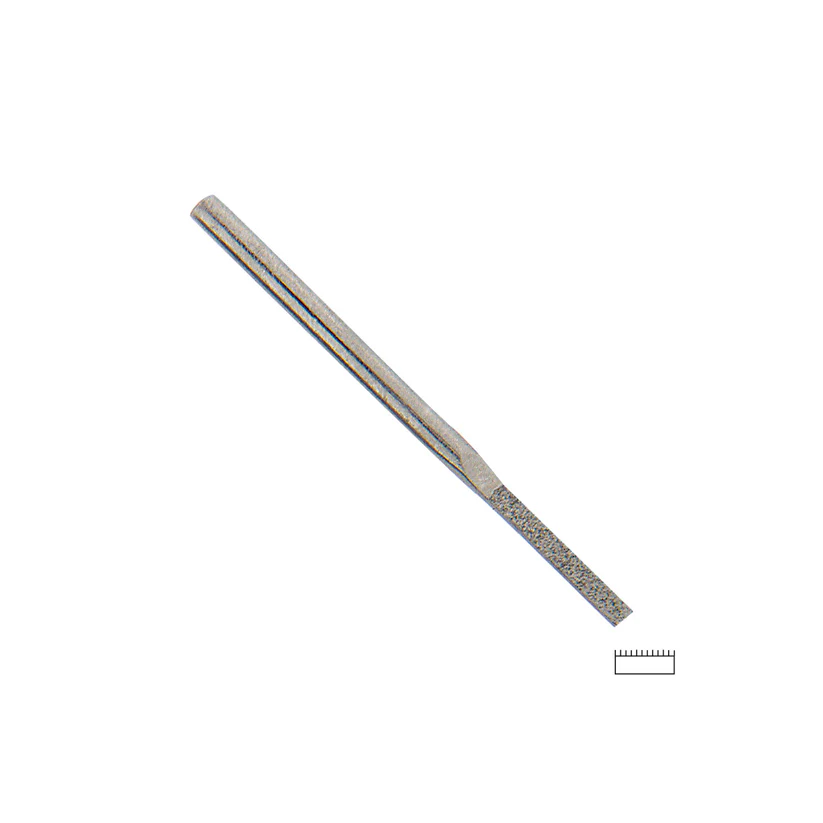 [240-1120] Flat 2x1mm Gesswein® Diamond Poli File Medium