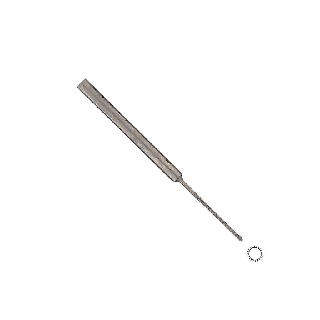 [240-1320] Round 2mm Gesswein® Diamond Poli File Medium