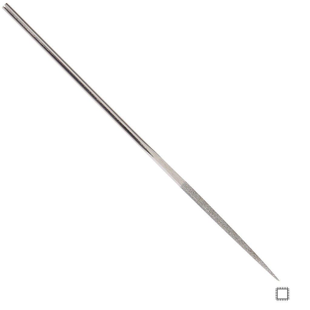 120 Grit Square Diamond Needle File
