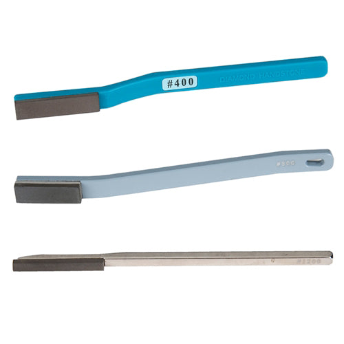Flat 800 Grit Plastic Handled Resinoid Diamond Lapper