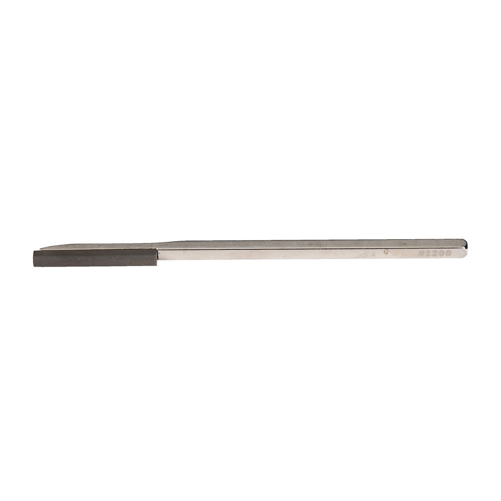 [240-3041] Half-Round 400 Grit Steel Handled Resinoid Diamond Lapper