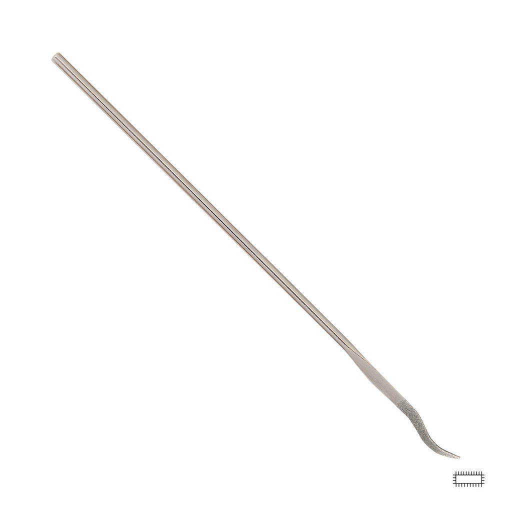 Gesswein® Single End Diamond Rifflers - Square, Tapered