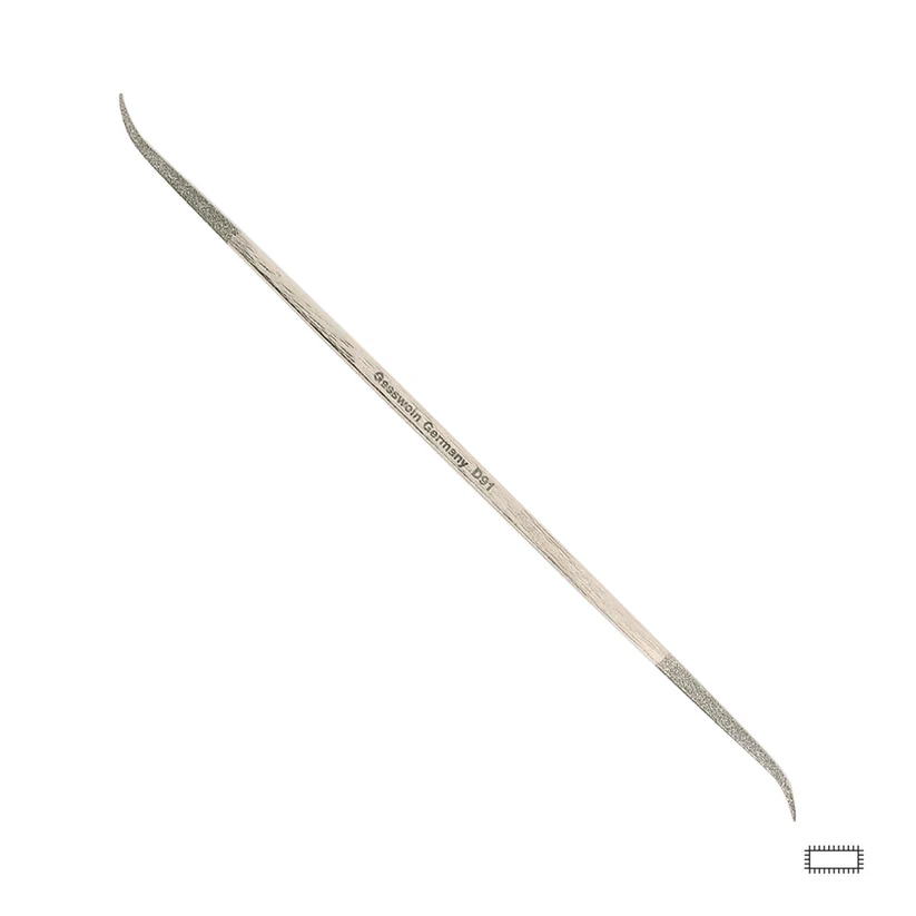 [241-0195] Spectra Diamond Rifflers - Flat, Medium