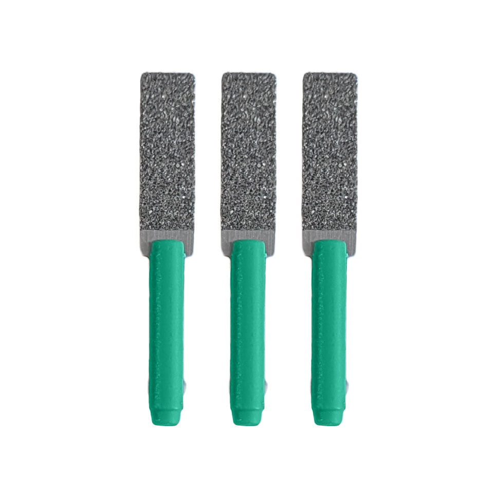 Mini-Filer Diamond Tips, 2mm Shank - Rectangle, D151 (Pkg. of 3)