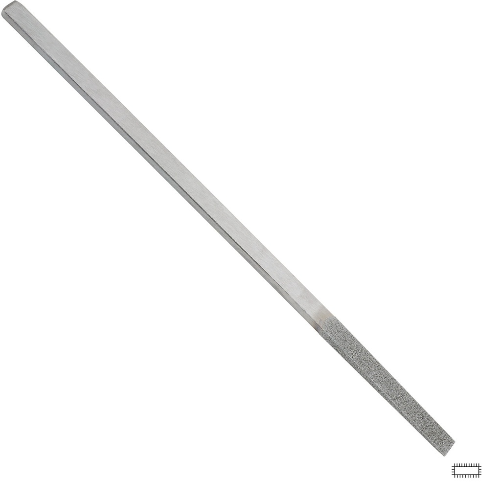 Gesswein®  Tapered Diamond Hand Files - 8mm 200 Grit