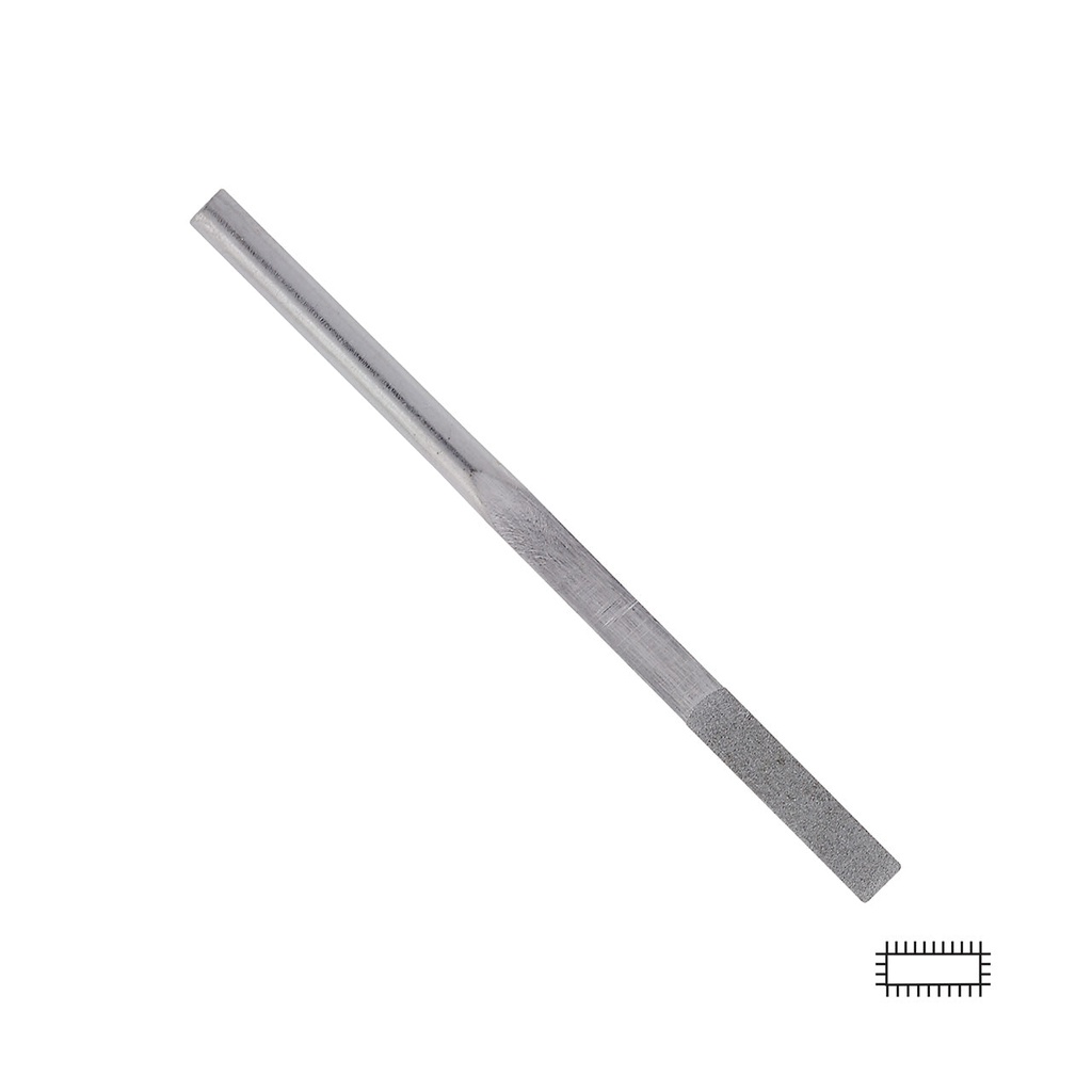 Gesswein® 3x56mm, 600 Grit, Tapered Diamond Poli File