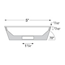 Diamond Grinding Wheel 11V9D 5" x 1/8"