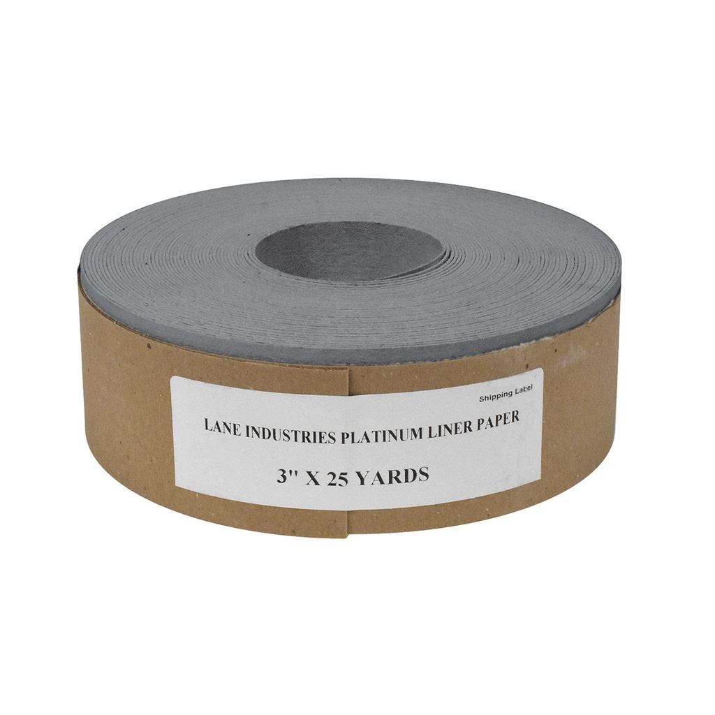 Non-Asbestos Platinum Liner Papers - 75 Foot Roll - 3"