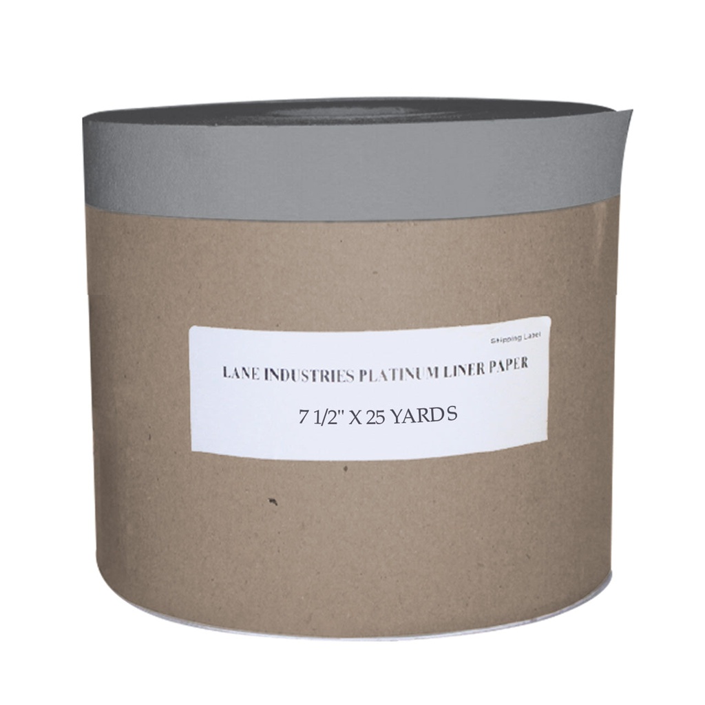 [260-0066] Non-Asbestos Platinum Liner Papers - 75 Foot Roll - 7.25"