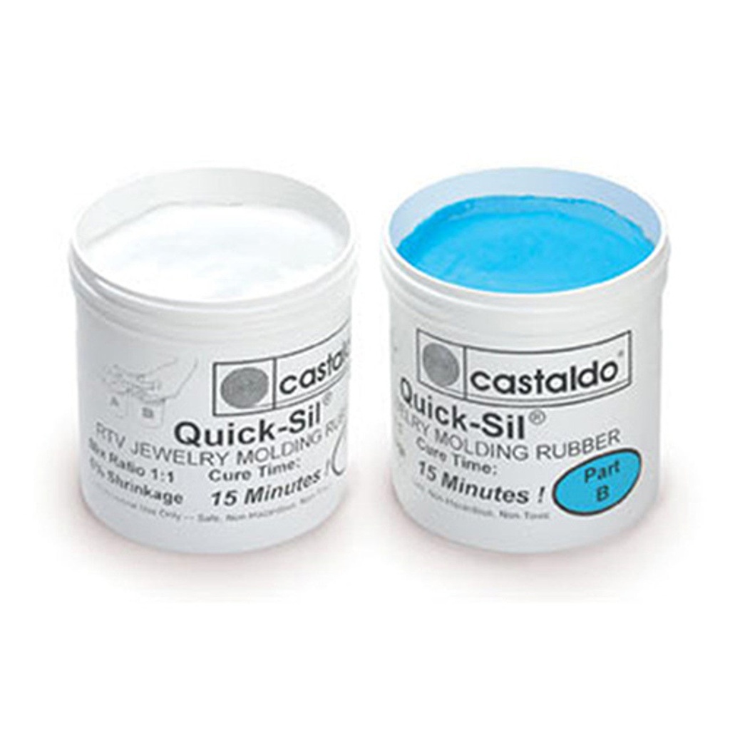 [260-1678] Castaldo® Soft QuickSil® RTV Jewelry Molding Rubber - 1kg