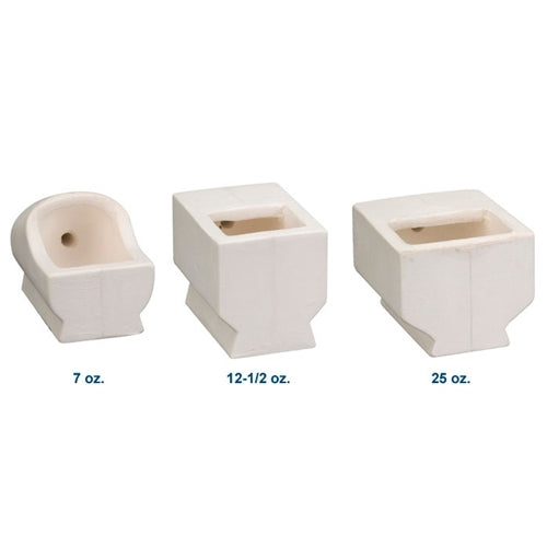 Machine Crucibles - 7 oz.