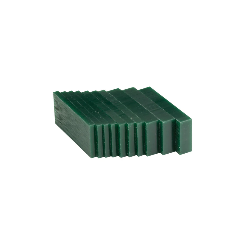 Matt™ Carving Wax Blocks & Slices - 1/2 lb. Slices Green