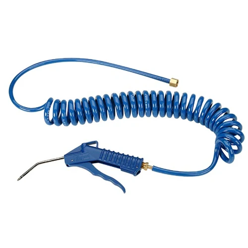 [265-2325] Air Gun with Self-Coiling Hose