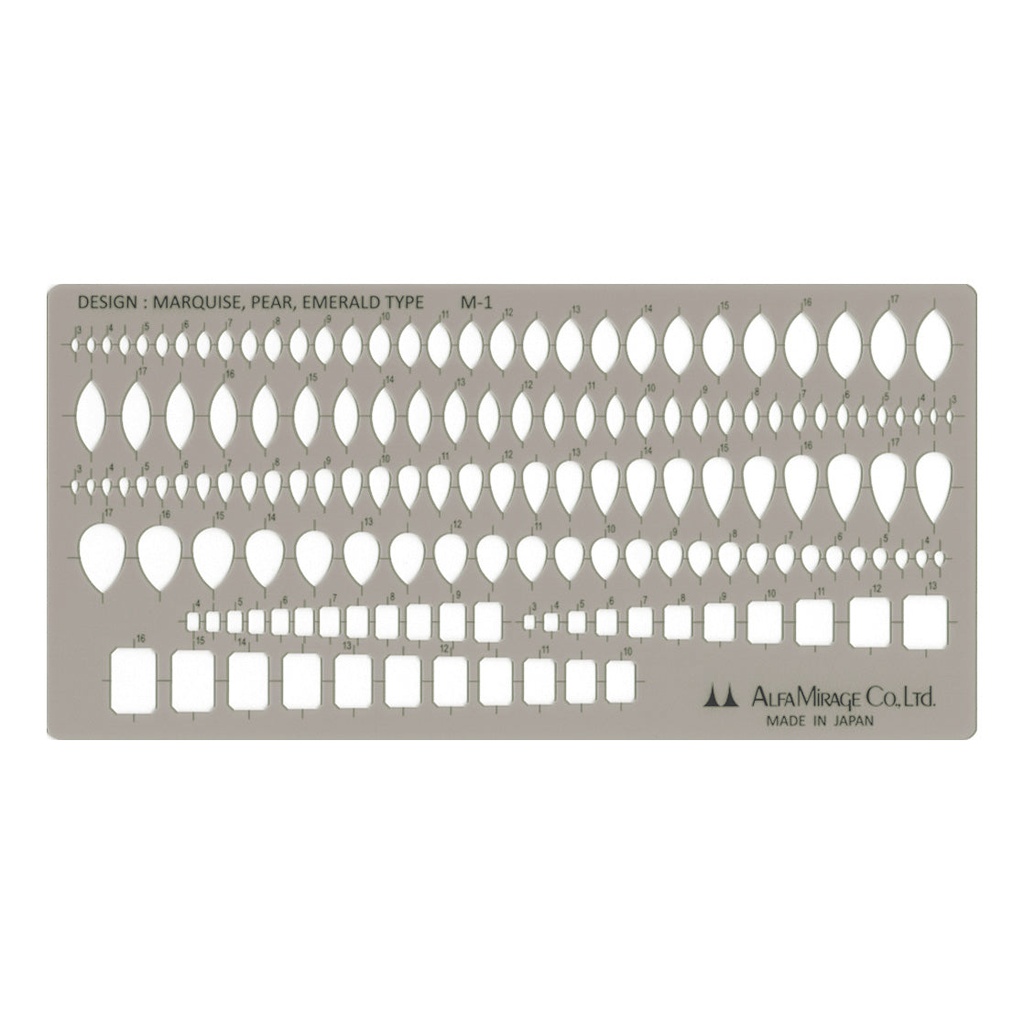 M-1 Specialty Shapes Template