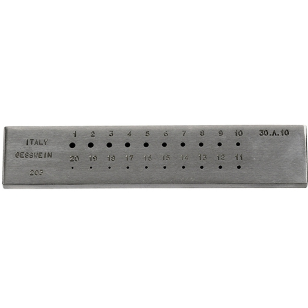 [268-2030] Round Steel Drawplate