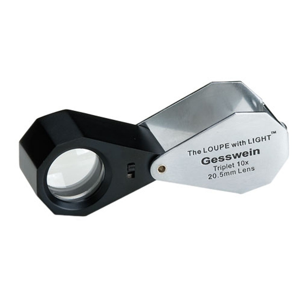 [272-4065] 10X LED Triplet Loupe