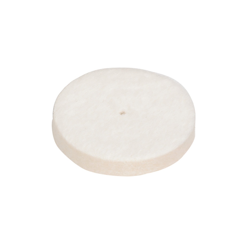 [280-0007] Soft Felt Wheels - 1" x 1/4"  (Pkg. of 12)