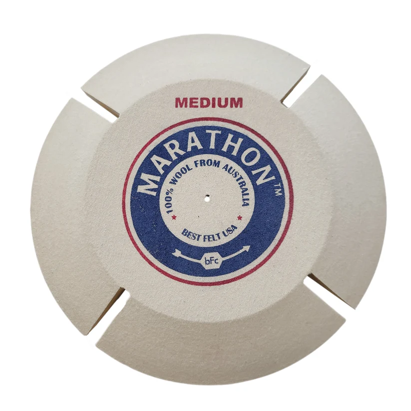 Marathon Split Lap 6x1/2" Medium Felt