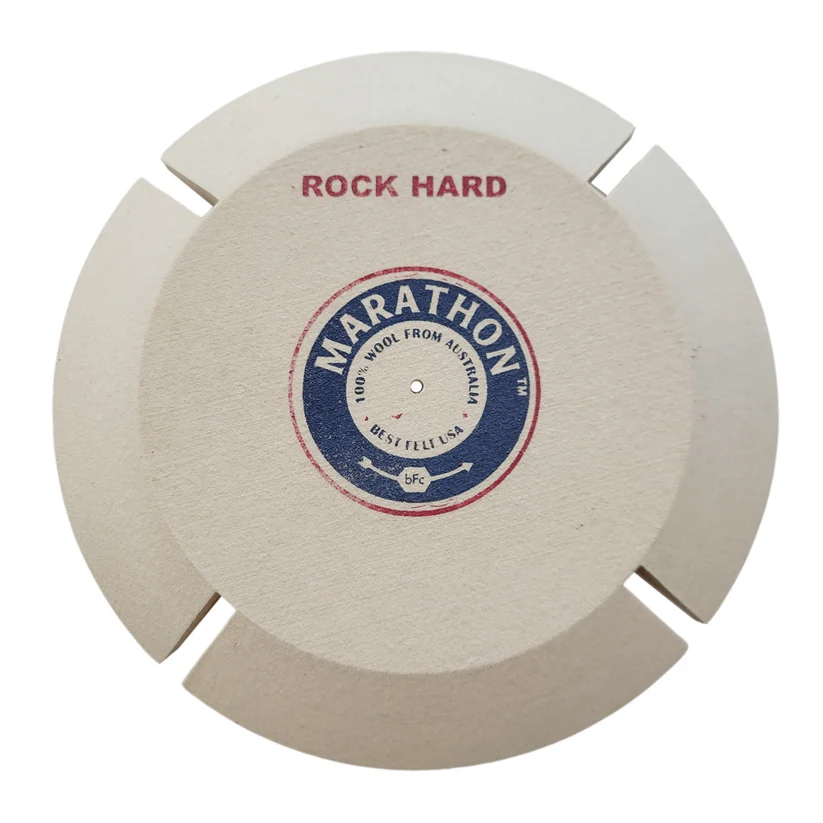 Marathon Split Lap 6x1/2" Rock-Hard Felt