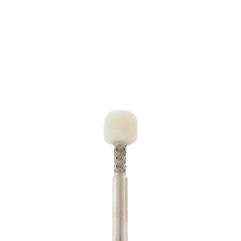 Mounted Felt Bobs - 3mm Shank, 1020 Hard  (Pkg. of 12)