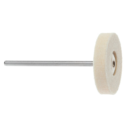 [288-2222] 7/8" Hard Felt Wheel 1/8" Shank