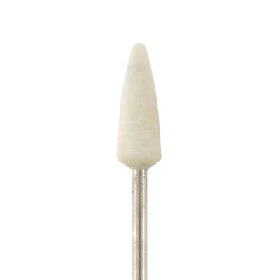 Mounted Felt Bobs - 3/32" Shank, Point, Hard (Pkg of 12)
