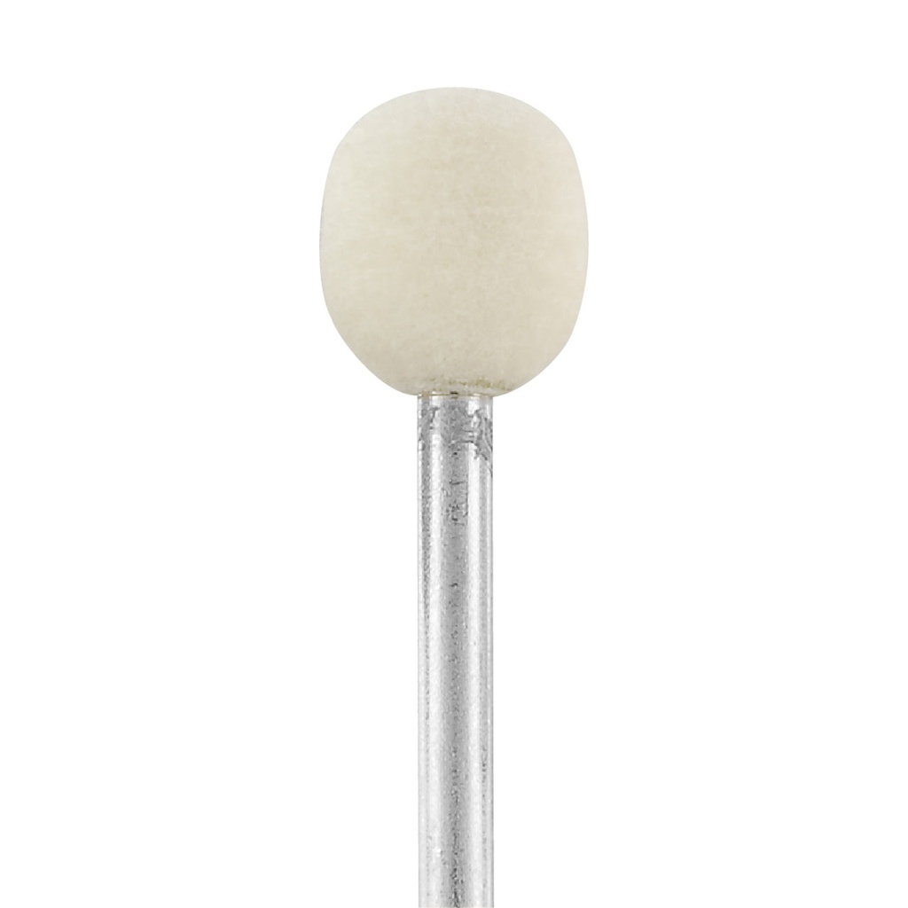 Mounted Felt Bobs - 3/32" Shank, Ball, Medium (Pkg of 12)