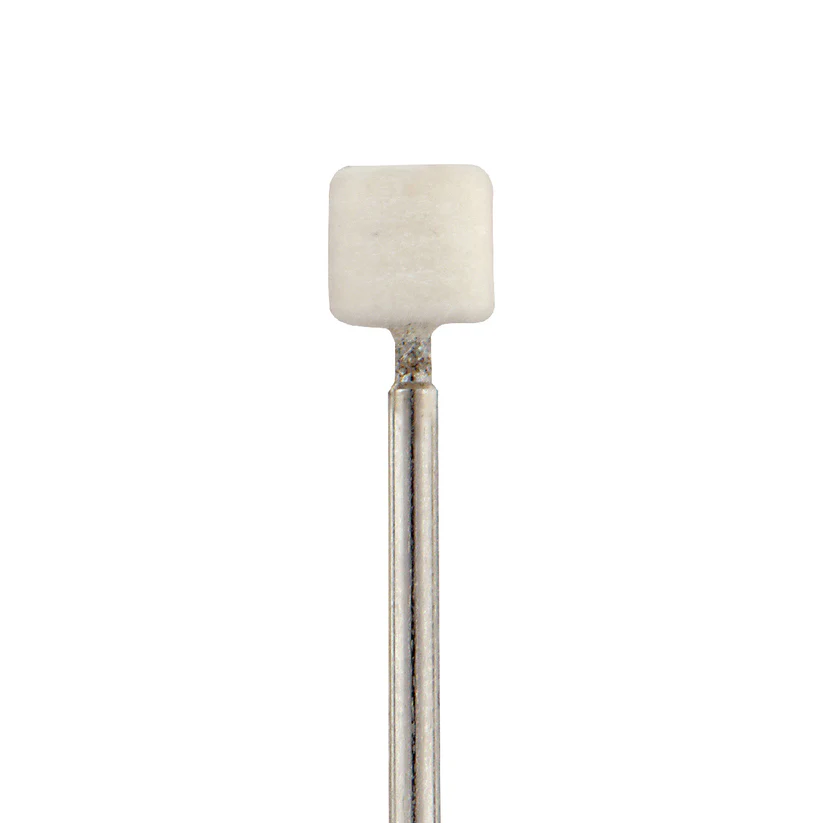 Mounted Felt Bobs, Cylinders - 1/8" Shank - 1102 Medium  (Pkg. of 12)