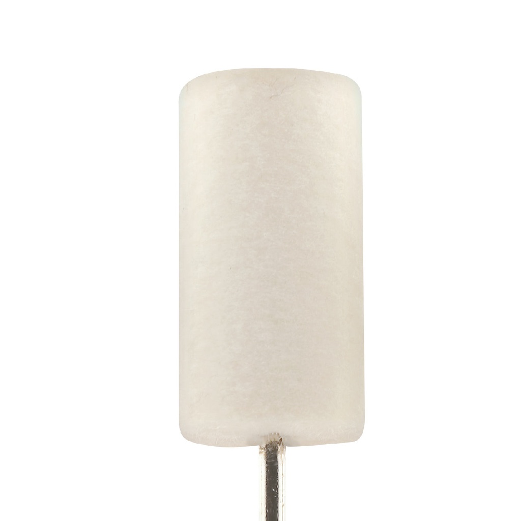 Mounted Felt Bobs, Cylinders - 1/8" Shank - 1113 Medium  (Pkg. of 12)