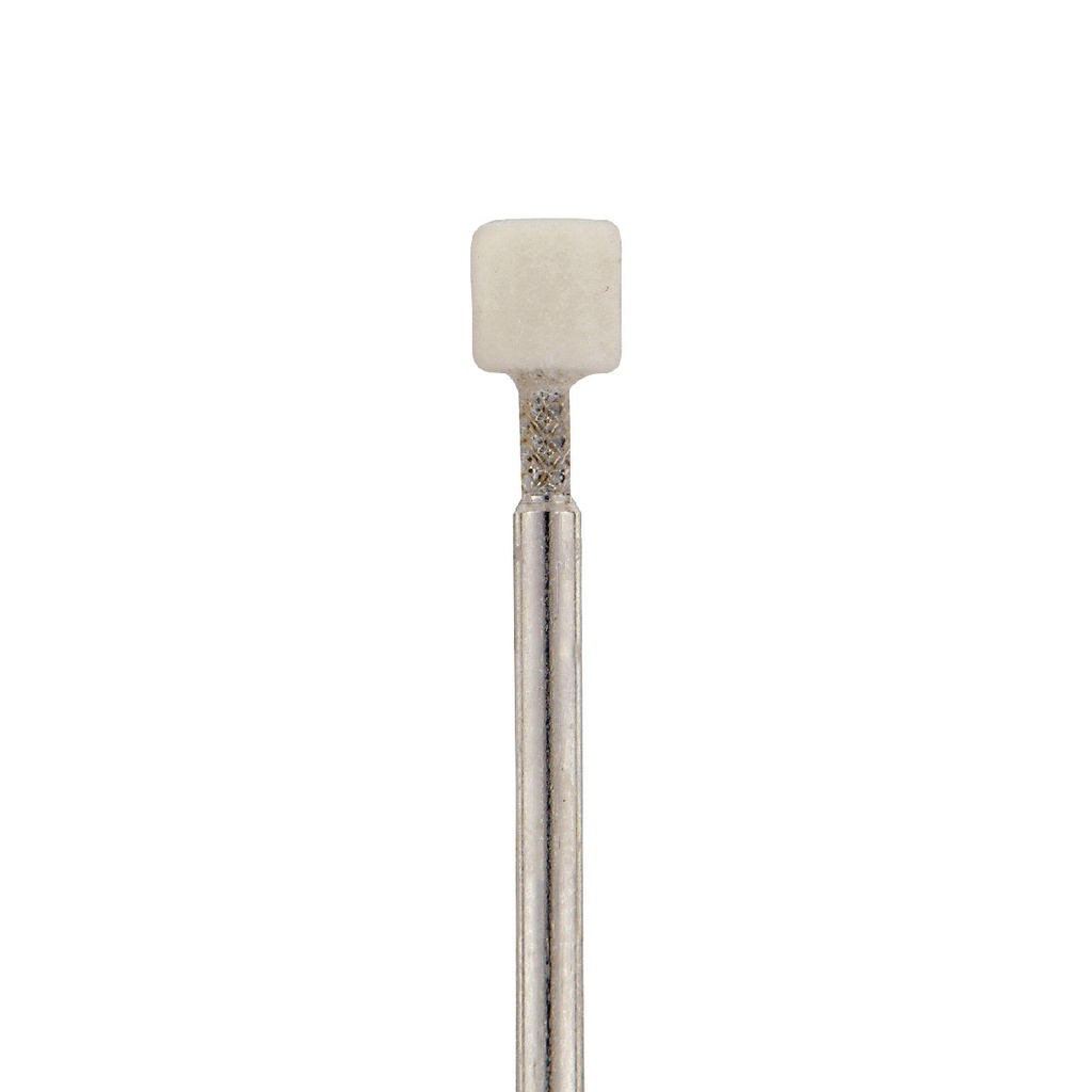 Mounted Felt Bobs, Cylinders - 1/8" Shank - 1100 Rock Hard  (Pkg. of 12)