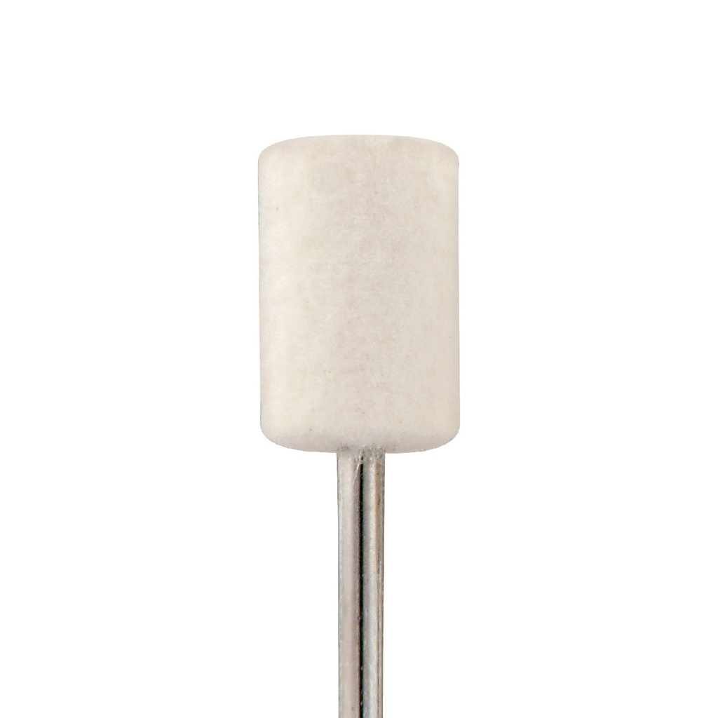 Mounted Felt Bobs - 3mm Shank, 1105 Soft  (Pkg. of 12)
