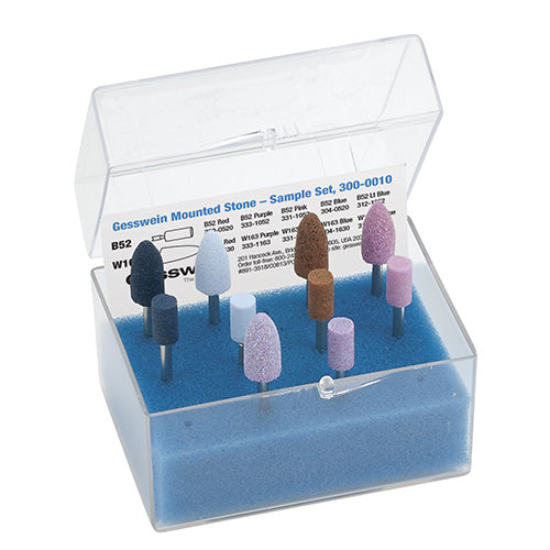 Gesswein®  Mounted Points Sample Set - 3mm Shank