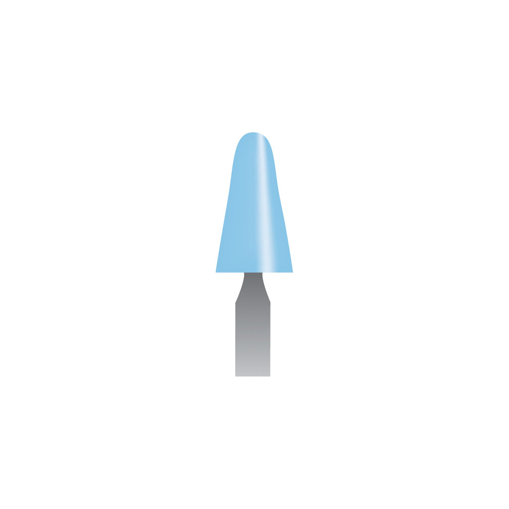 B44 Light Blue Mounted Points 3mm Shank (Pkg of 24)
