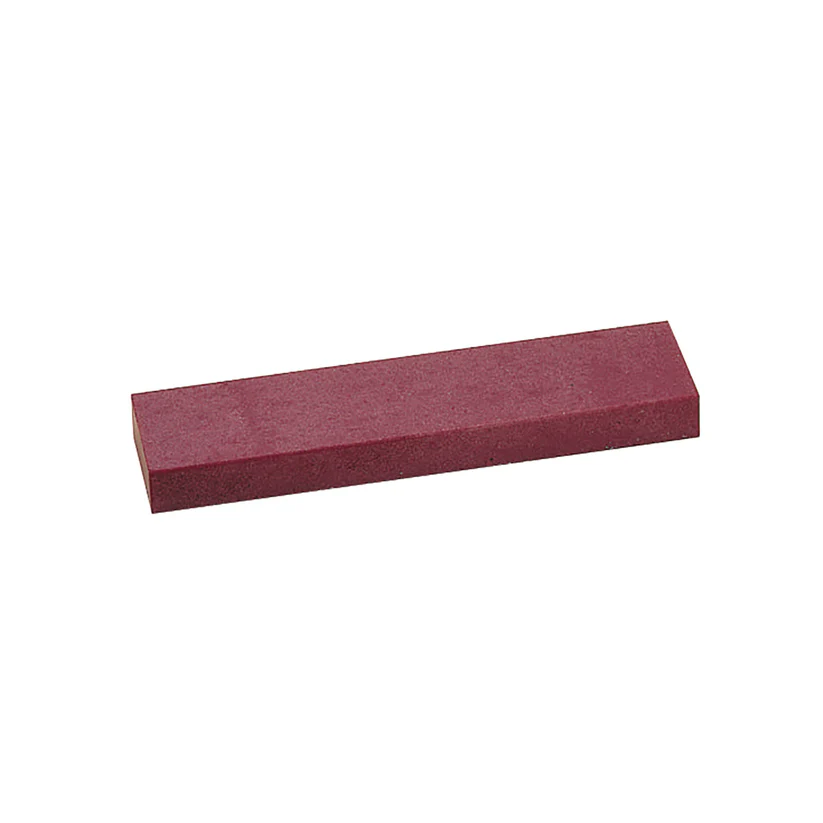 [350-1002] DEGUSSIT® Ruby® 4" Medium, 2-Sided Bench Stone