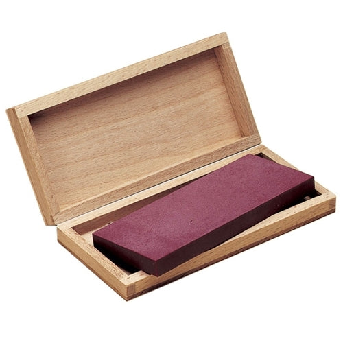 [350-1114] DEGUSSIT® Ruby® Combo Bench Stone - 4-3/4" x 2"