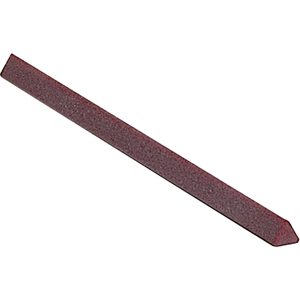 [350-2003] DEGUSSIT® Ruby® Stones, Fine - Triangular 4" x 3/16"
