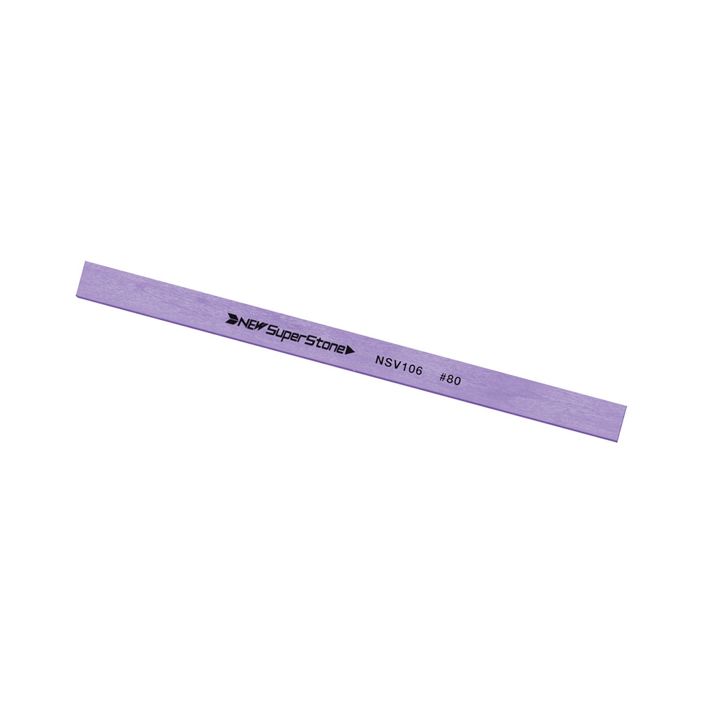 [355-0014] NSS 1x6x100, 80 Grit Violet New Super Ceramic Stone